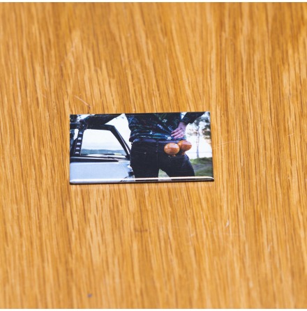 Sleepytown fridge magnet