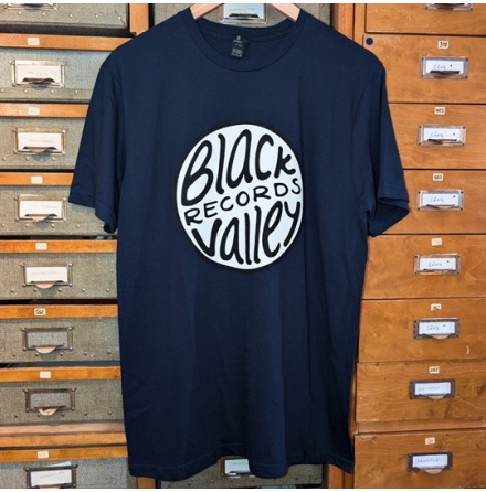 BlackValley Records navy blue t-shirt