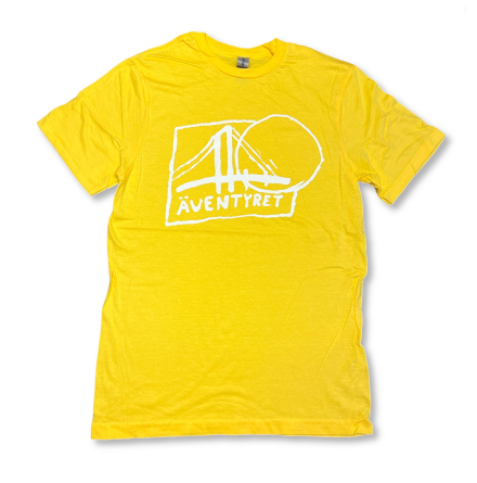 ventyret yellow/white t-shirt 