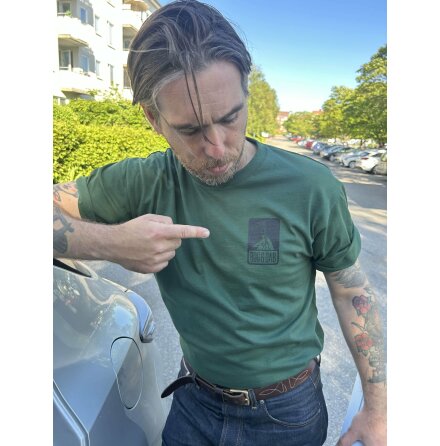 Valter Nilsson &quot;BDG&amp;DAB&quot; green t-shirt